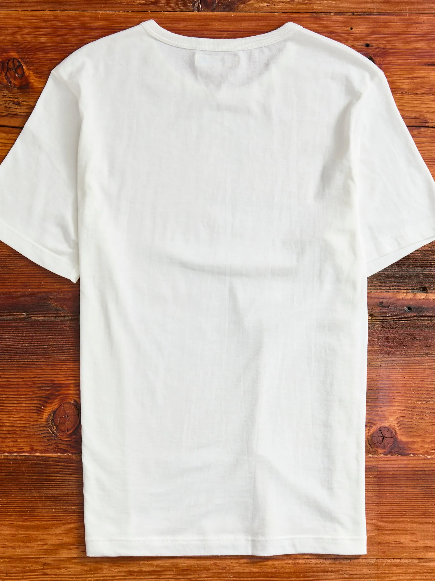 1950s "Good Originals" 5.5oz Loopwheel T-Shirt in White