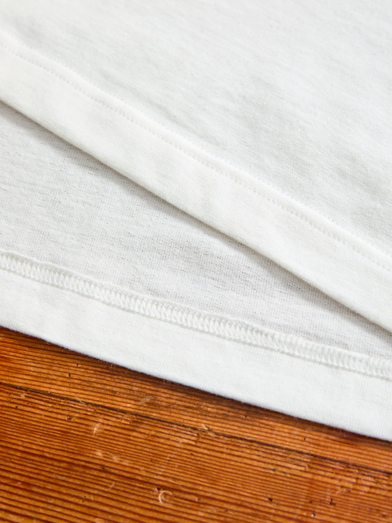 1950s "Good Originals" 5.5oz Loopwheel T-Shirt in White