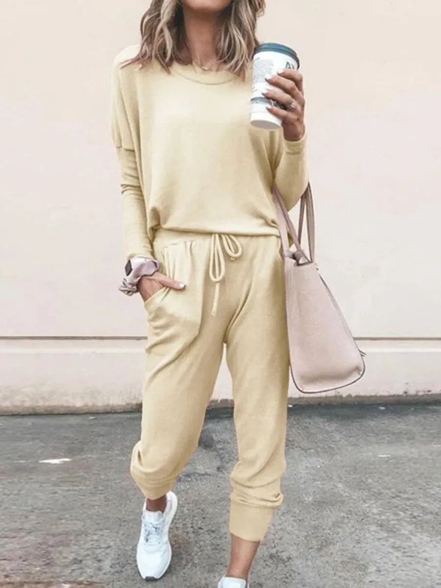 2 Piece Knitted Lounge Wear