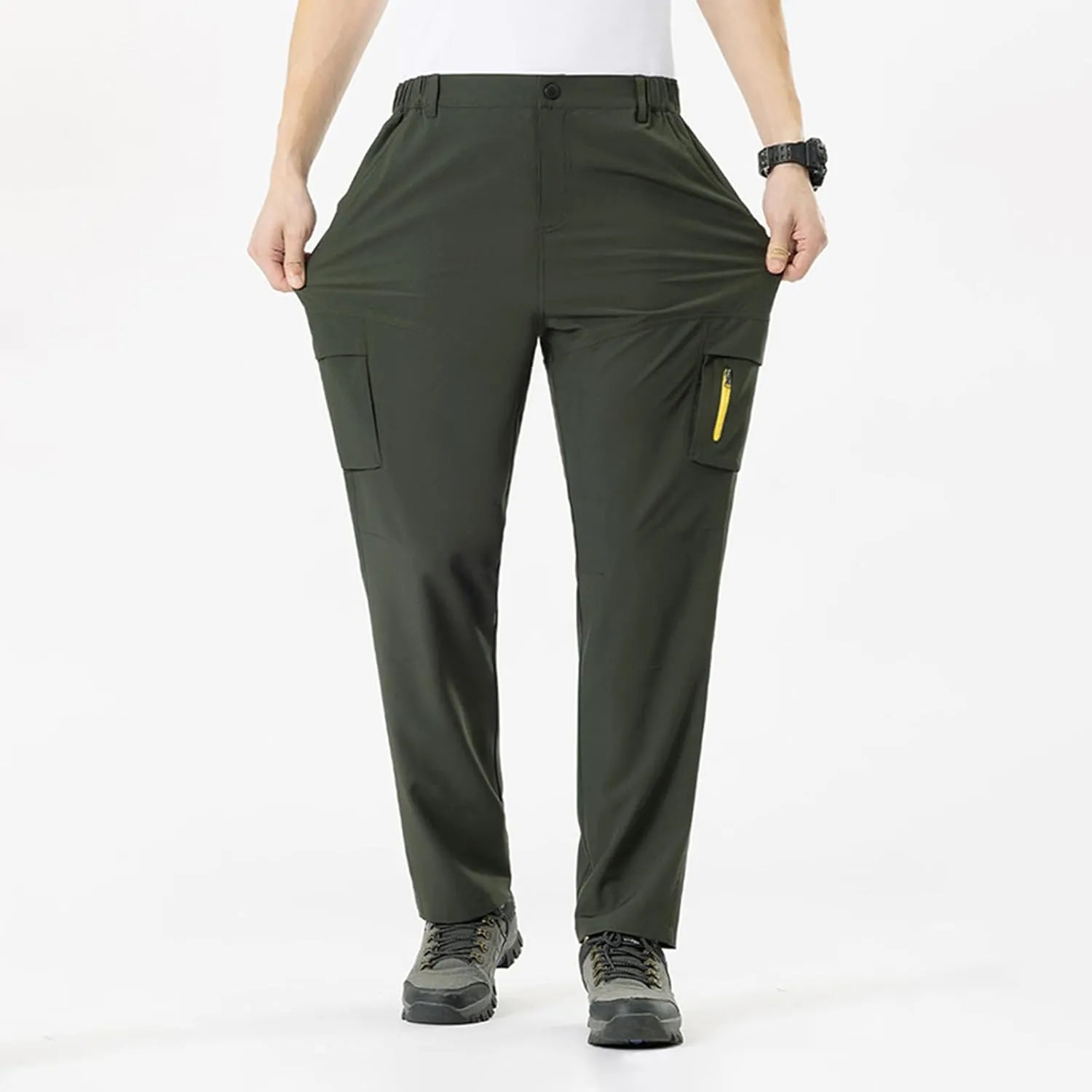 2025 Men's Stretch Pants Breathable Casual Work Pants