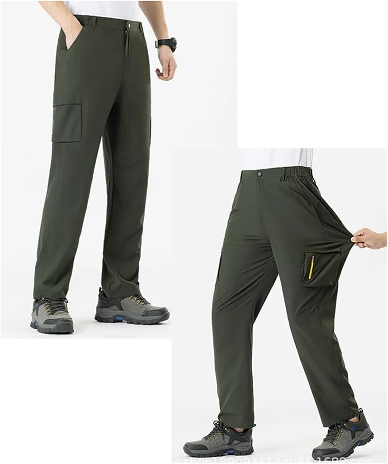 2025 Men's Stretch Pants Breathable Casual Work Pants