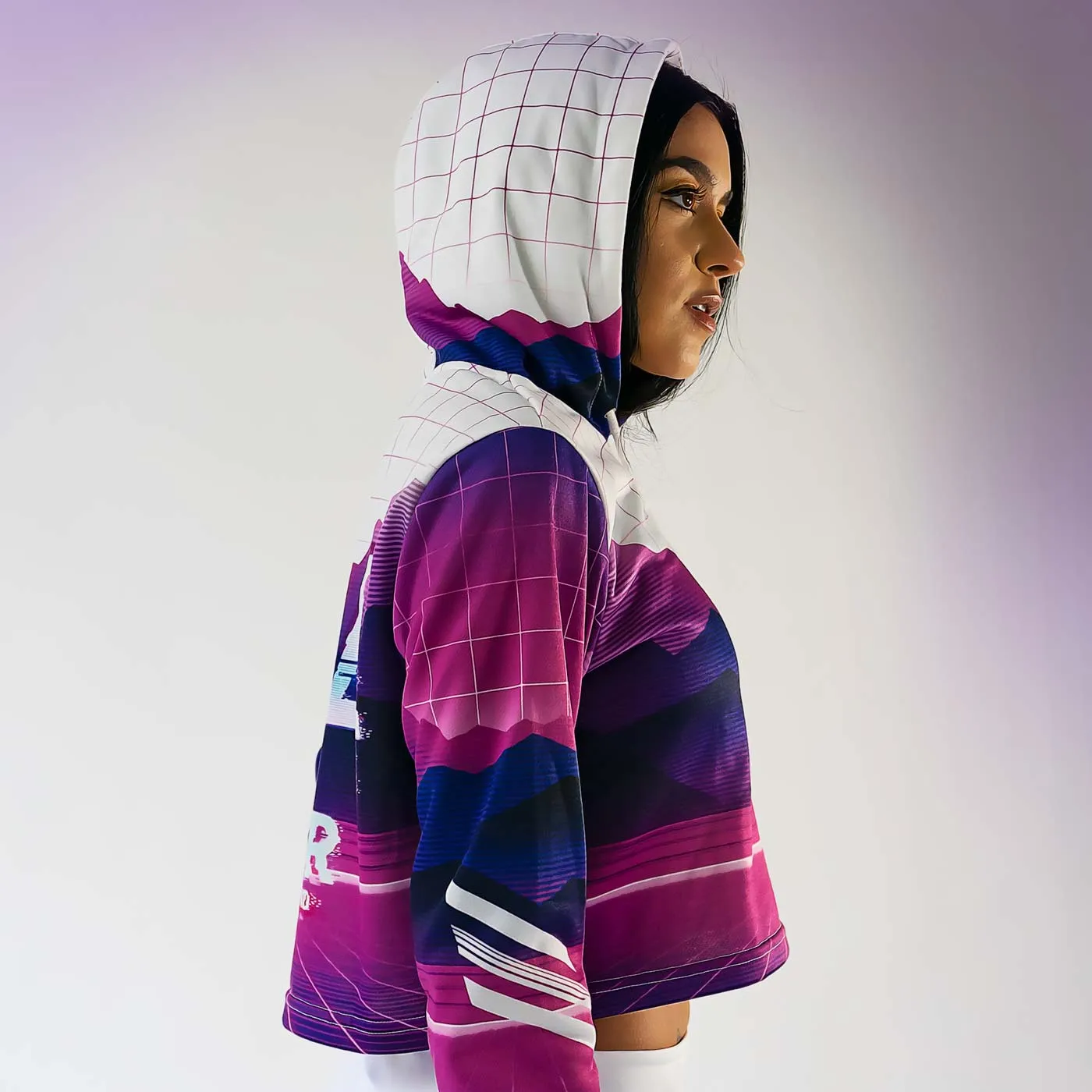 404 error Women's Cropped Hoodie