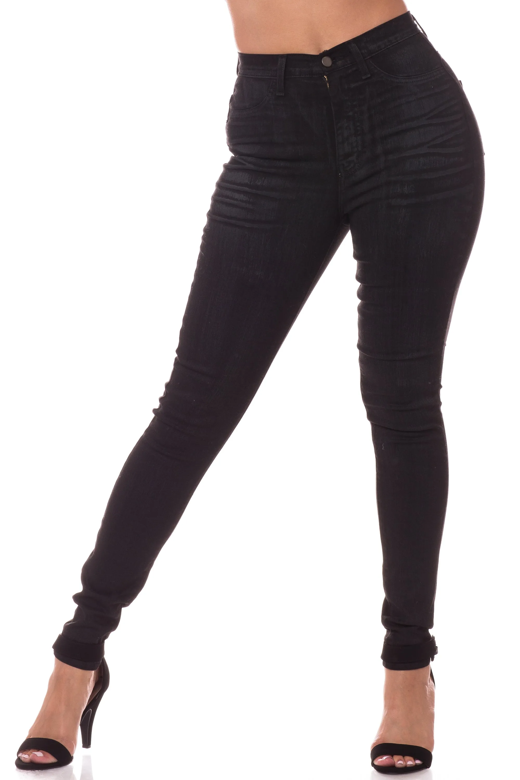4302 Women's Super High Waisted Skinny Jeans