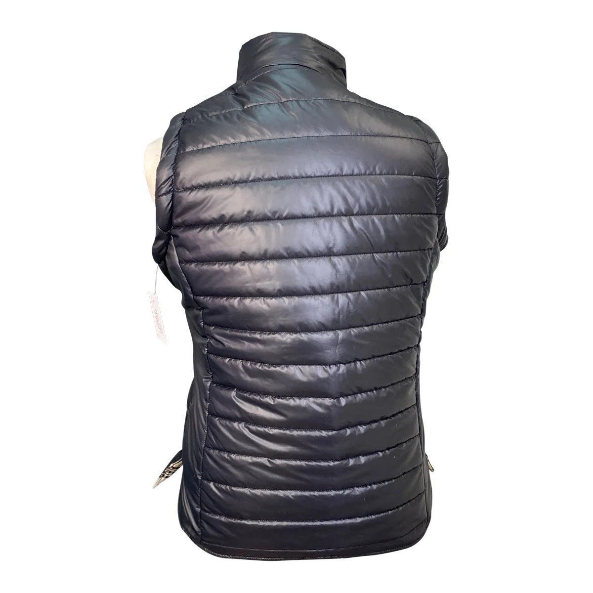 5/A Baker Reversible Vest in Black/Plaid - Women's XL