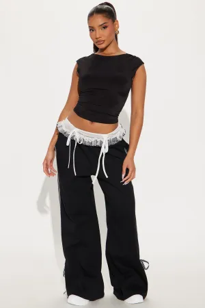 Akira Track Pant - Black