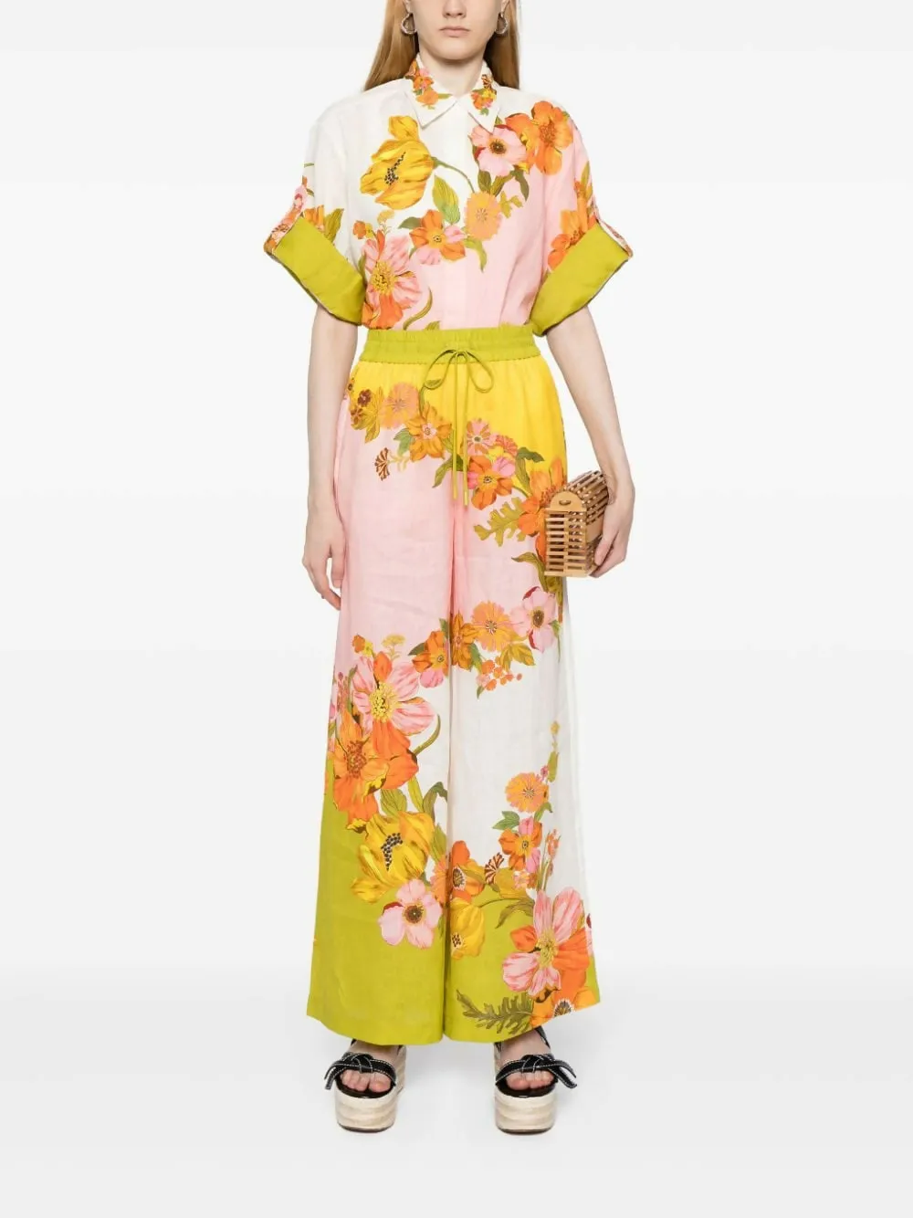 Alemais Silas Floral Pants Size 10