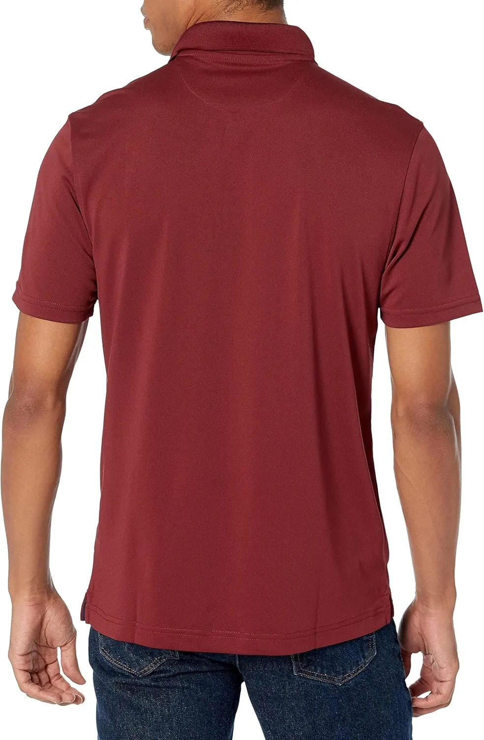 Amazon Essentials Men's Golf Polo Shirt, Short Sleeve, Dri Fit, Slim-Fit, Quick-Dry