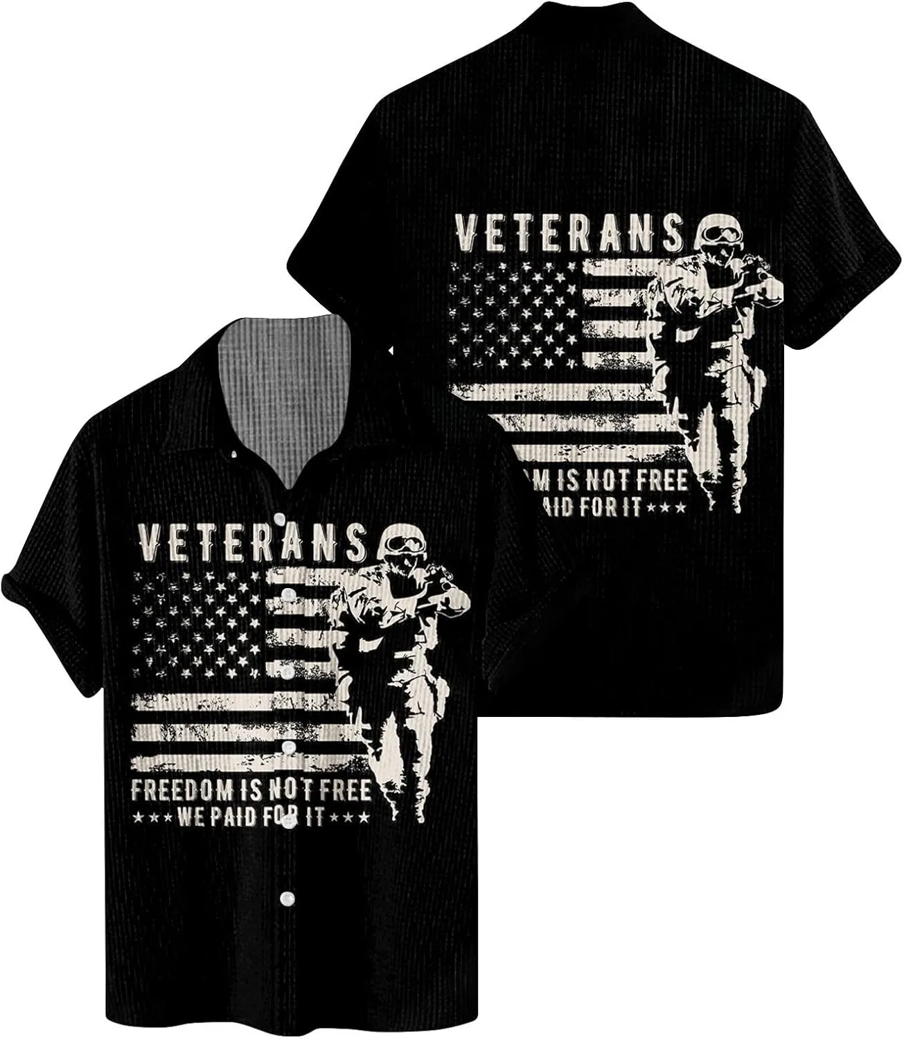 American Flag Shirts Short Sleeve Graphic Loose Fit Slim Fit Flag Print Athletic Tees for Men