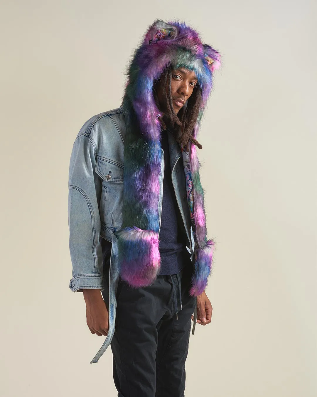 Artist Edition Lora Zombie Catzilla Faux Fur Hood | Men's