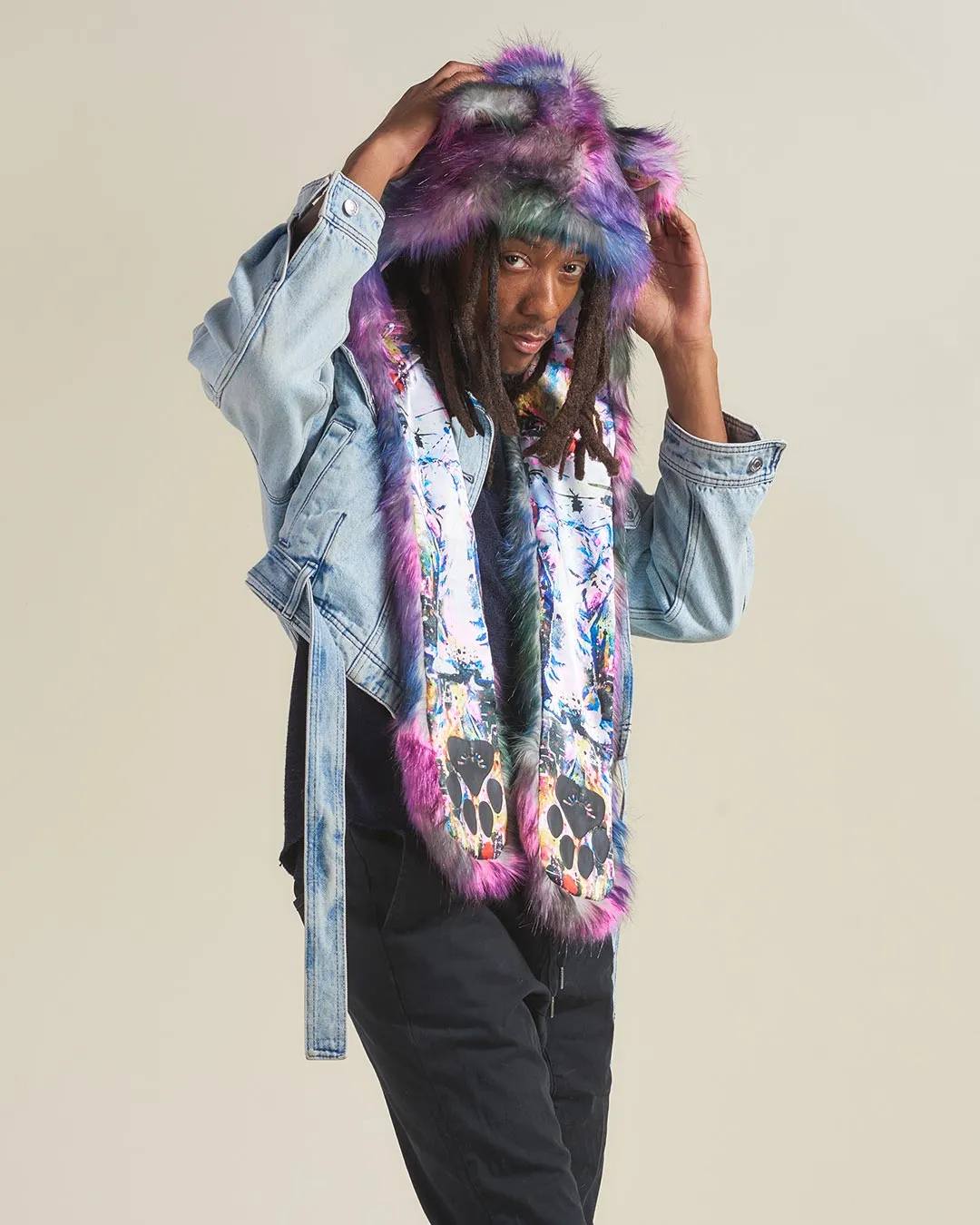 Artist Edition Lora Zombie Catzilla Faux Fur Hood | Men's