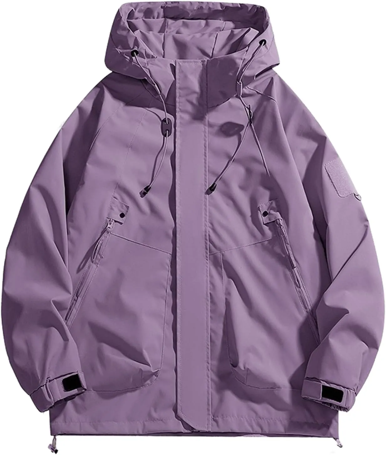 Autumn Sports Hooded Windbreaker Jacket, High Street Outerwear.