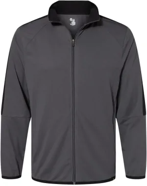 Badger Sports Blitz Outer Core Jacket - S - GR/BK