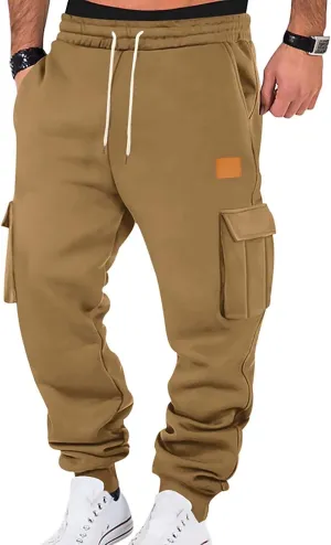 Baggy Cargo Pants Men Baggy Multi Pockets Water Resistant Tactical Classic Breathable Hiking Joggers