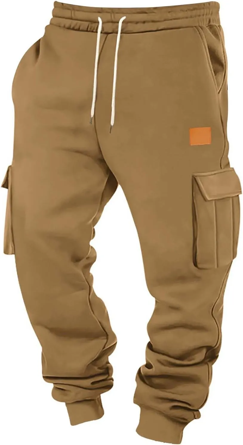 Baggy Cargo Pants Men Baggy Multi Pockets Water Resistant Tactical Classic Breathable Hiking Joggers
