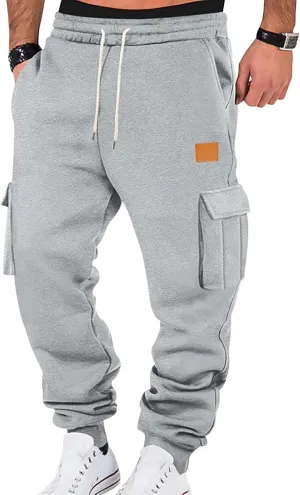 Baggy Cargo Pants Men Baggy Multi Pockets Water Resistant Tactical Classic Breathable Hiking Joggers