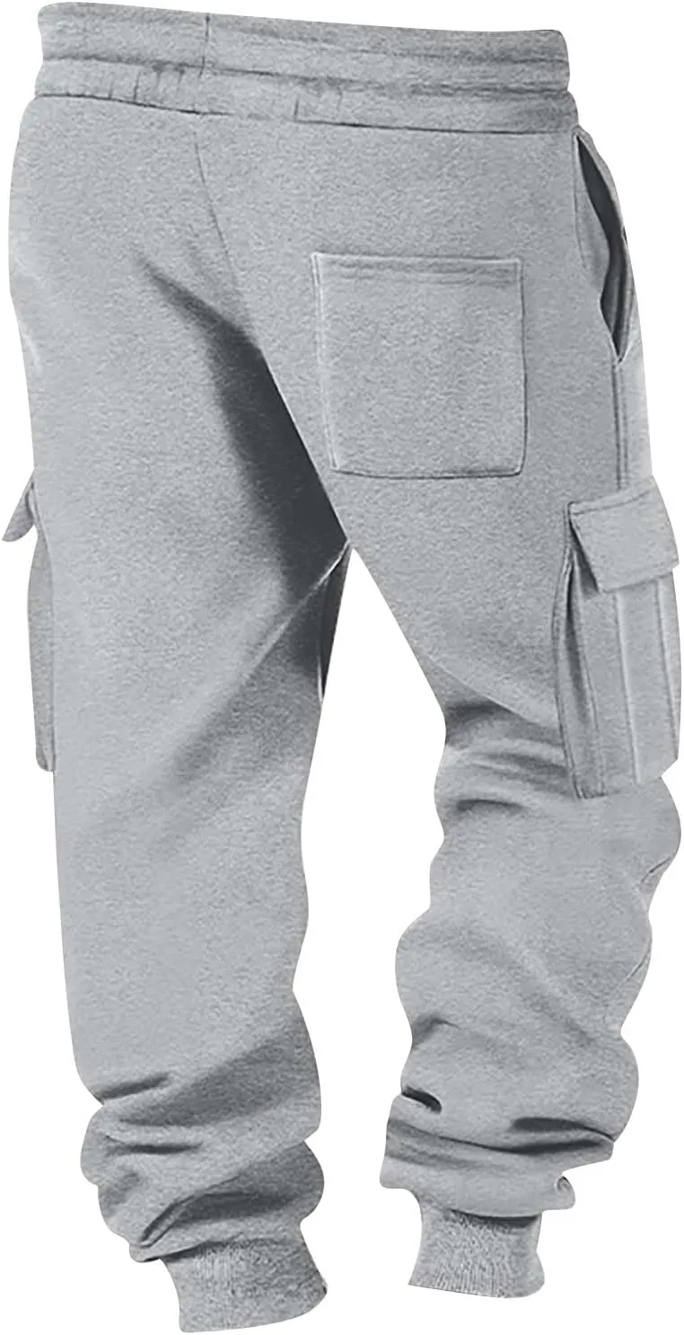 Baggy Cargo Pants Men Baggy Multi Pockets Water Resistant Tactical Classic Breathable Hiking Joggers