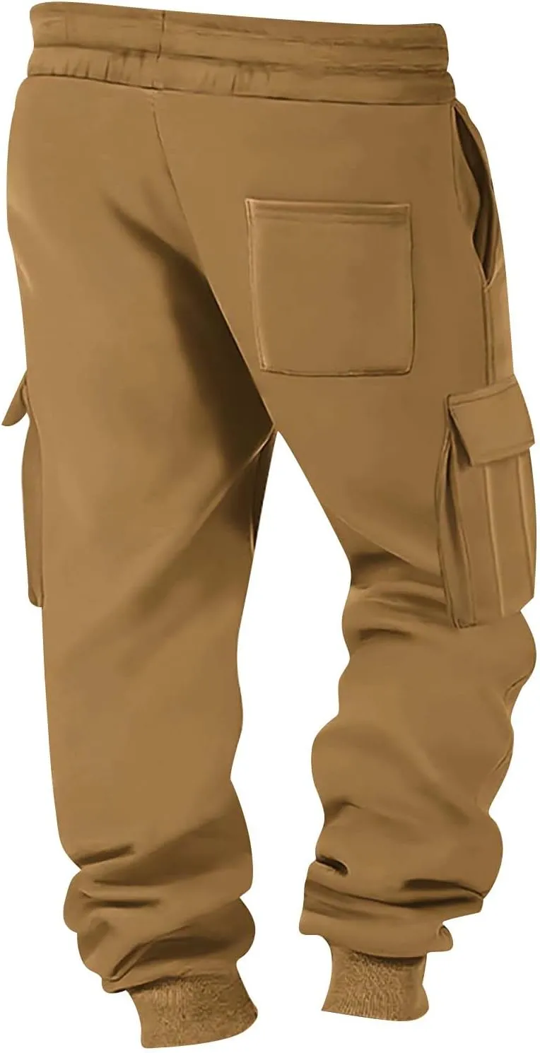 Baggy Cargo Pants Men Baggy Multi Pockets Water Resistant Tactical Classic Breathable Hiking Joggers
