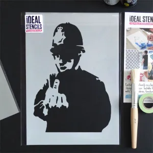 Banksy Rude Cop