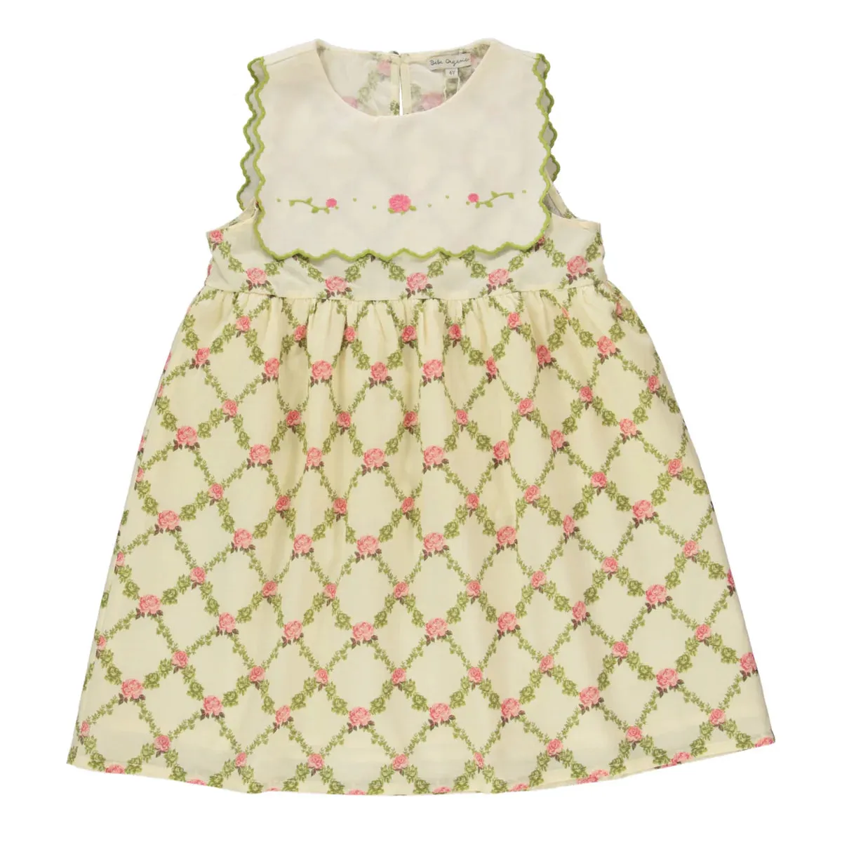 BEBE ORGANIC~ Charlotte dress nostalgia rose