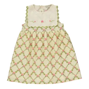 BEBE ORGANIC~ Charlotte dress nostalgia rose