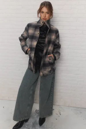 Blair | Manteau à carreaux
