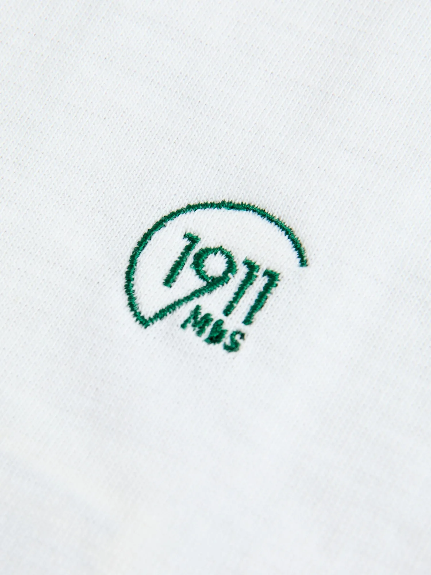 C1950s "Good Originals" 5.5oz Loopwheel T-Shirt in Green/White