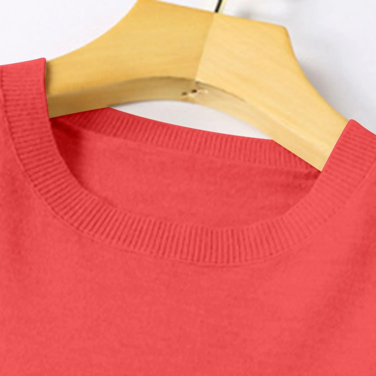 Cashmere Sweaters for Women Long Sleeve Crew Neck Loose Pullover Tops Warm Cozy Lightweight Wool Knit Sweater
