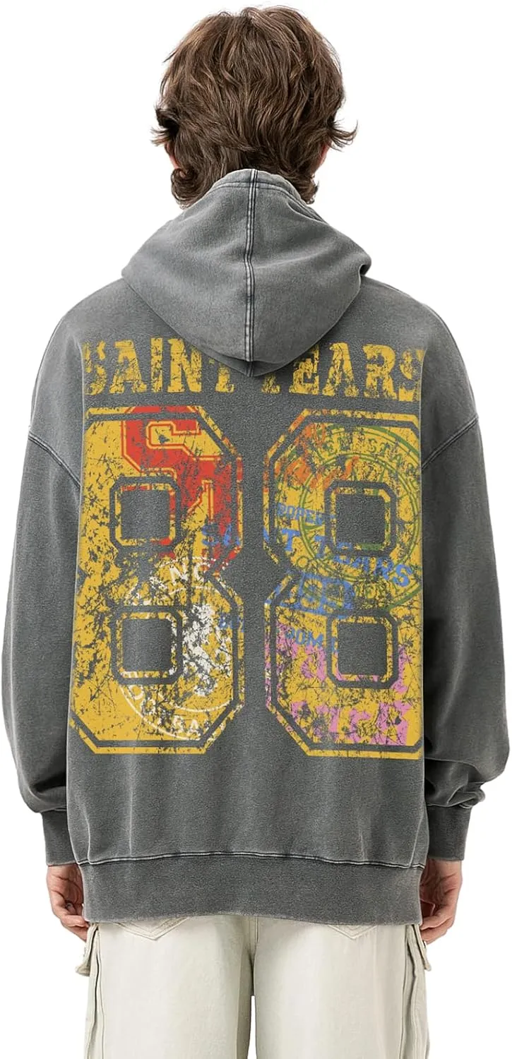 Chainsaw Man Washed Graphic Hoodies Oversized Streetwear Vintage Hoodie Y2k Hooded Sweatshirt Pullover Unisex