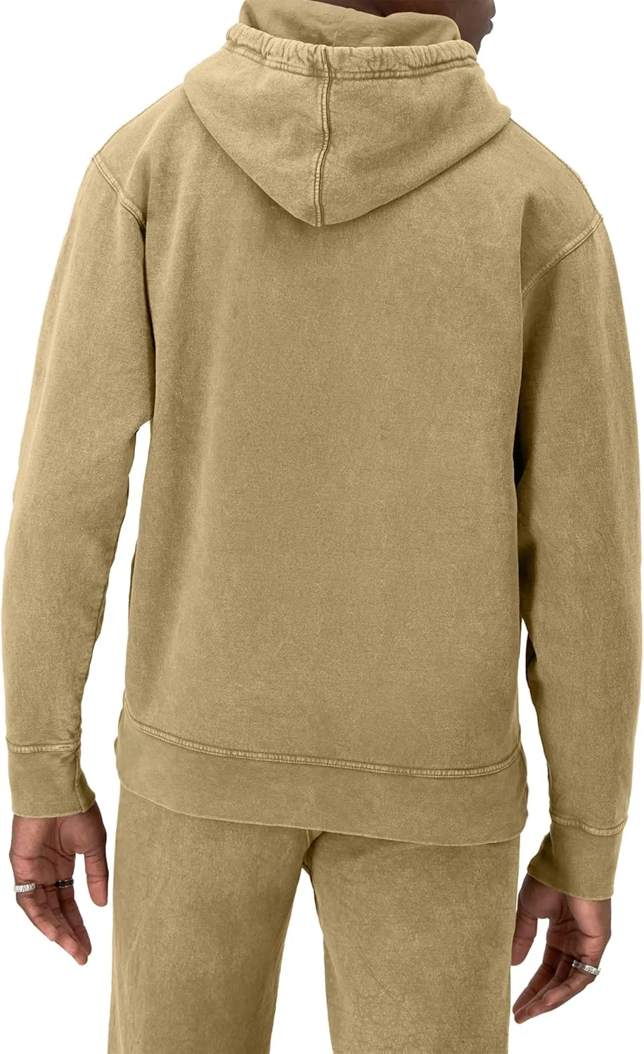Champion Men's Hoodie, Mineral Dye Graphic Hoodie, Fleece Men's Hoodie Sweatshirt
