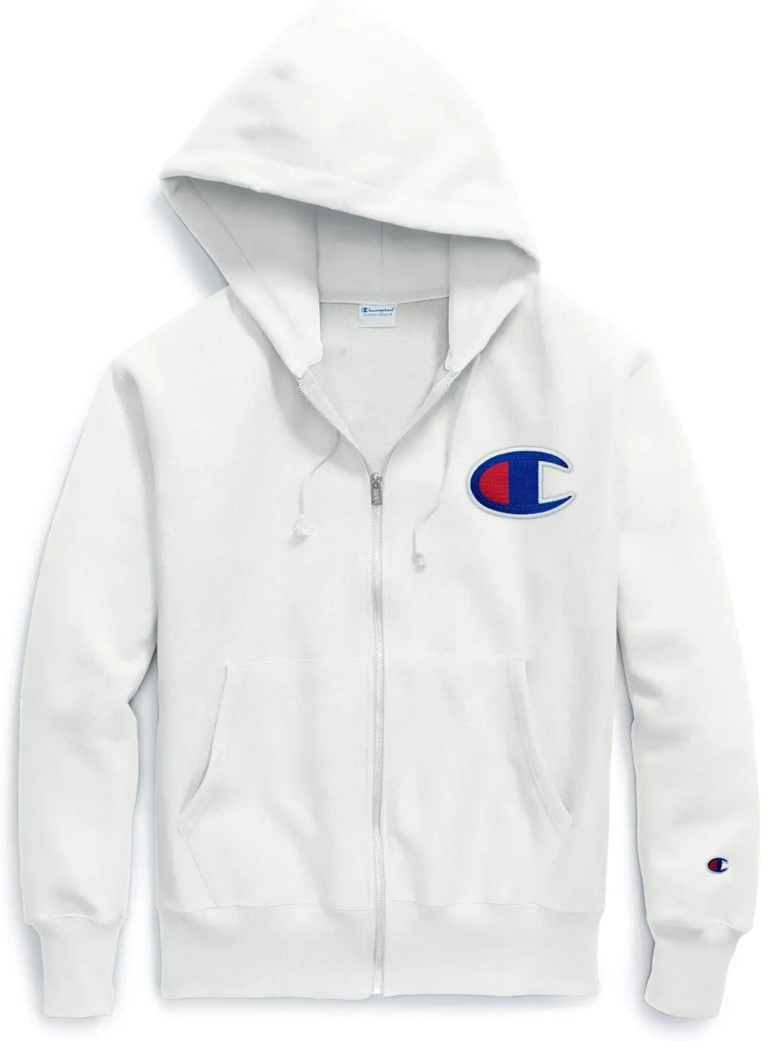 Champion Men's Zip-up Hoodie, Reverse Weave, Sweatshirt, Fleece Zip-up Hoodie for Men