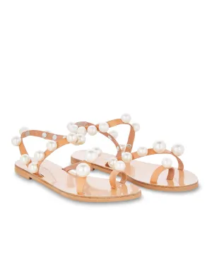 Chantilly Beige Pearl Sandals