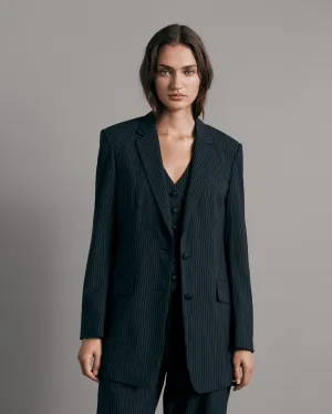 Charles Stripe Blazer