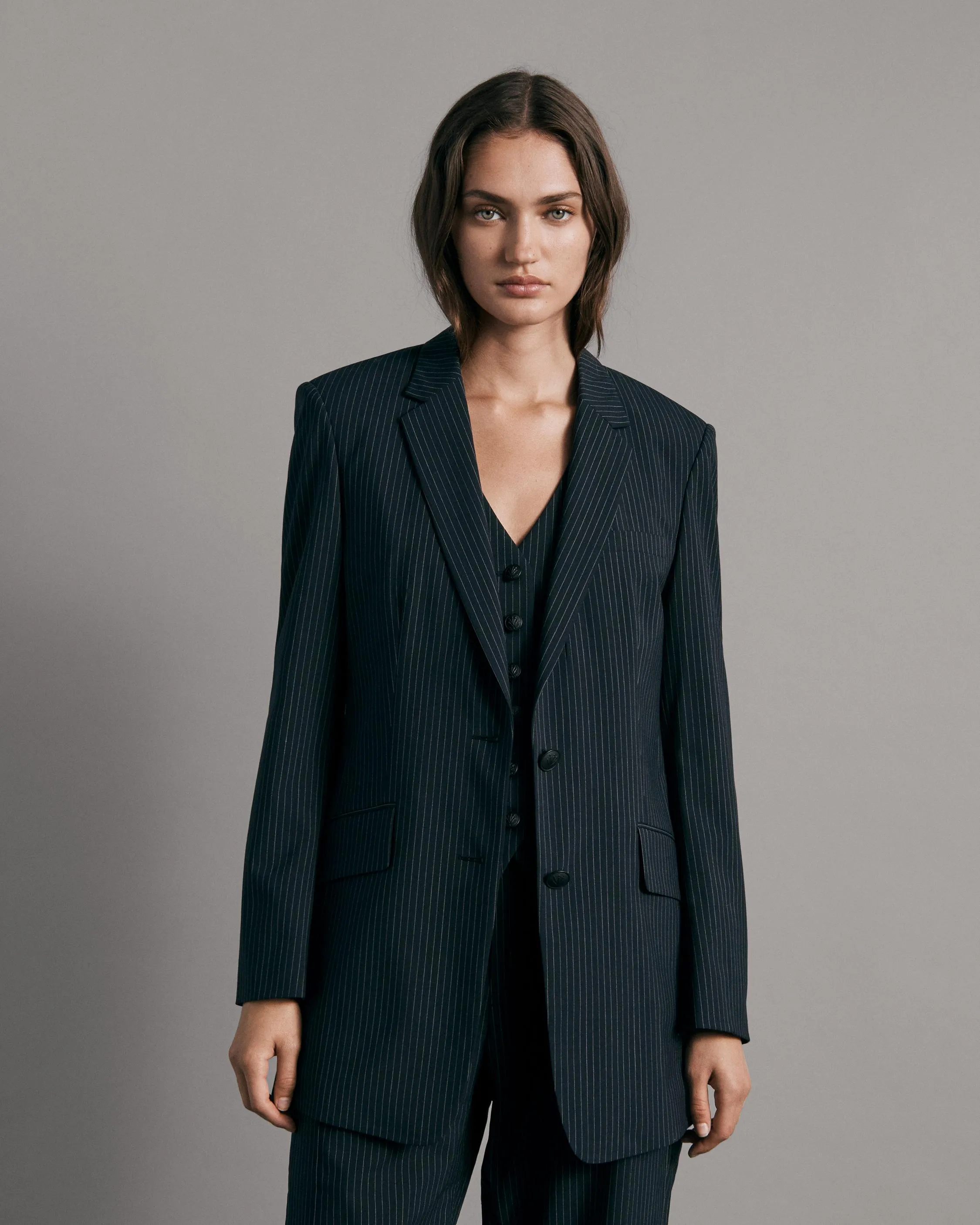 Charles Stripe Blazer