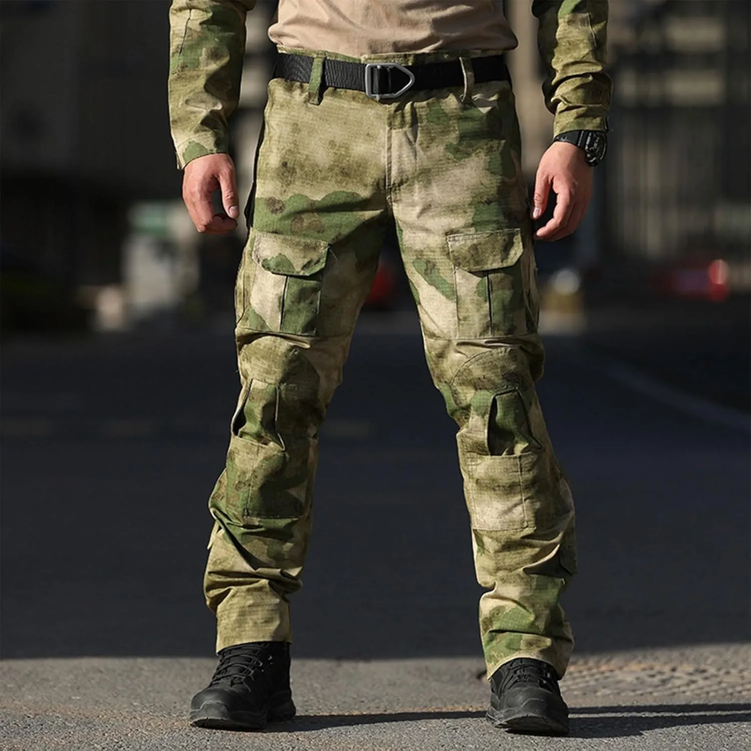 Construction Pants for Men Tactical Work Classic Military Ripstop Outdoor Big and Tall Breathable Sweatpants