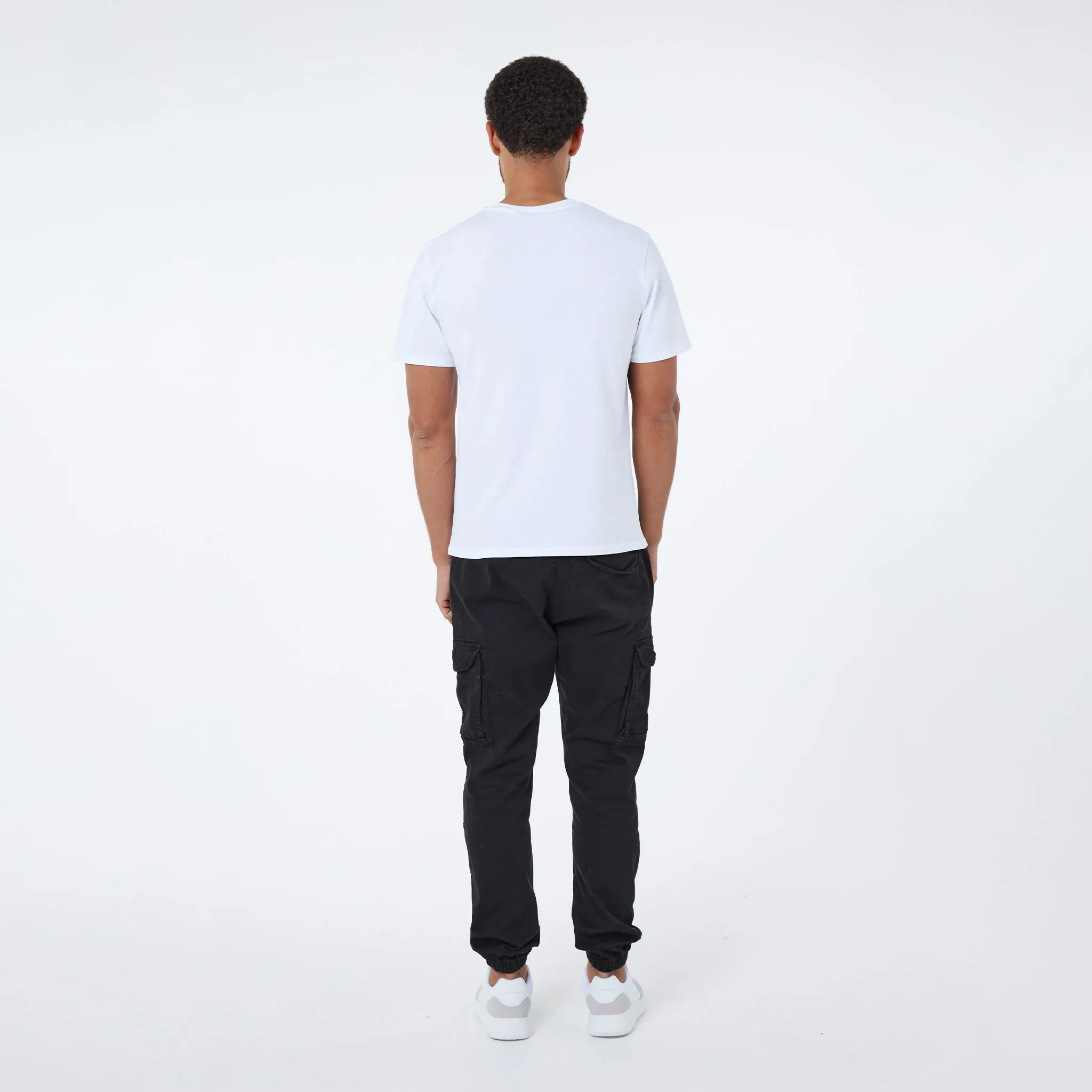 Double Drip Teddy T-Shirt | White