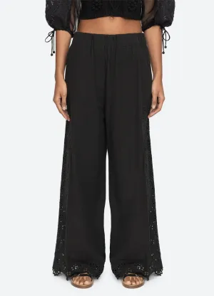 Edith Embroidery Pants