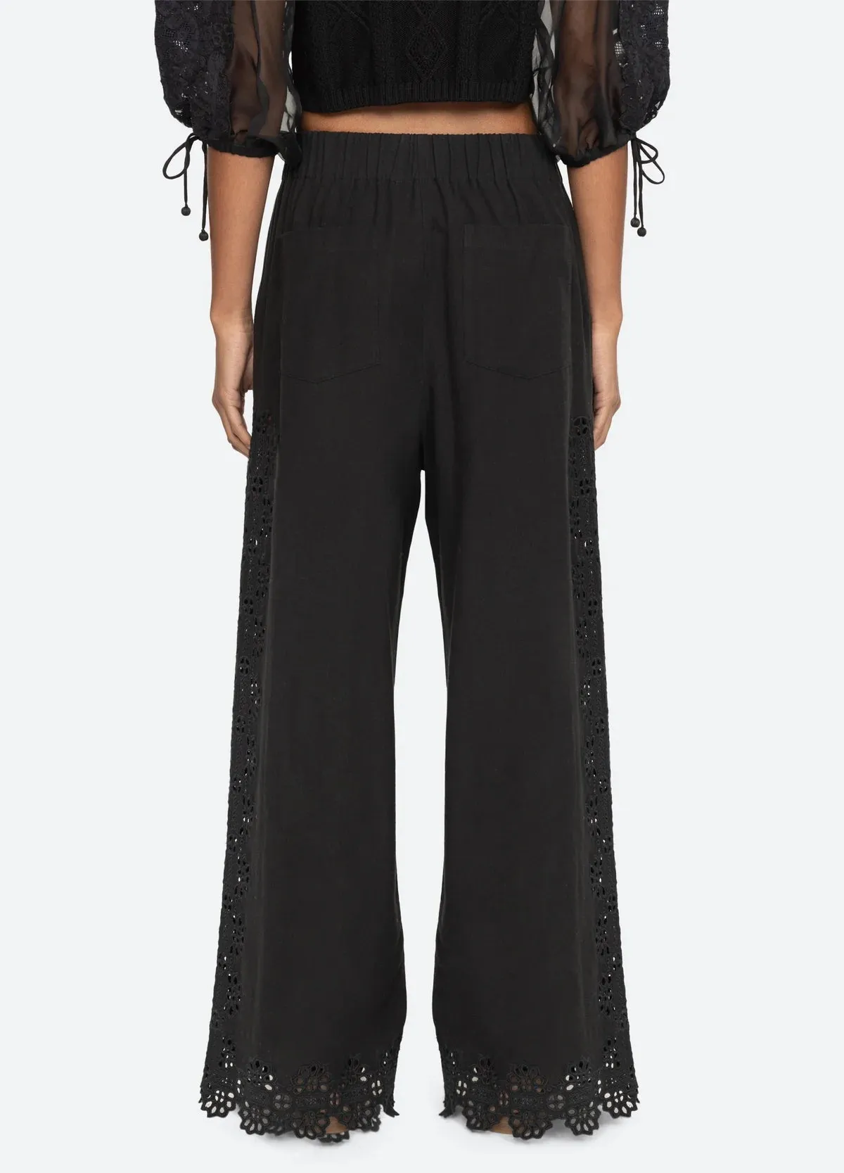 Edith Embroidery Pants
