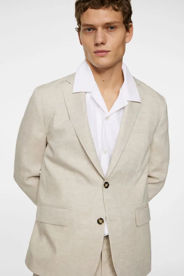 Elton Super Linen Blazer