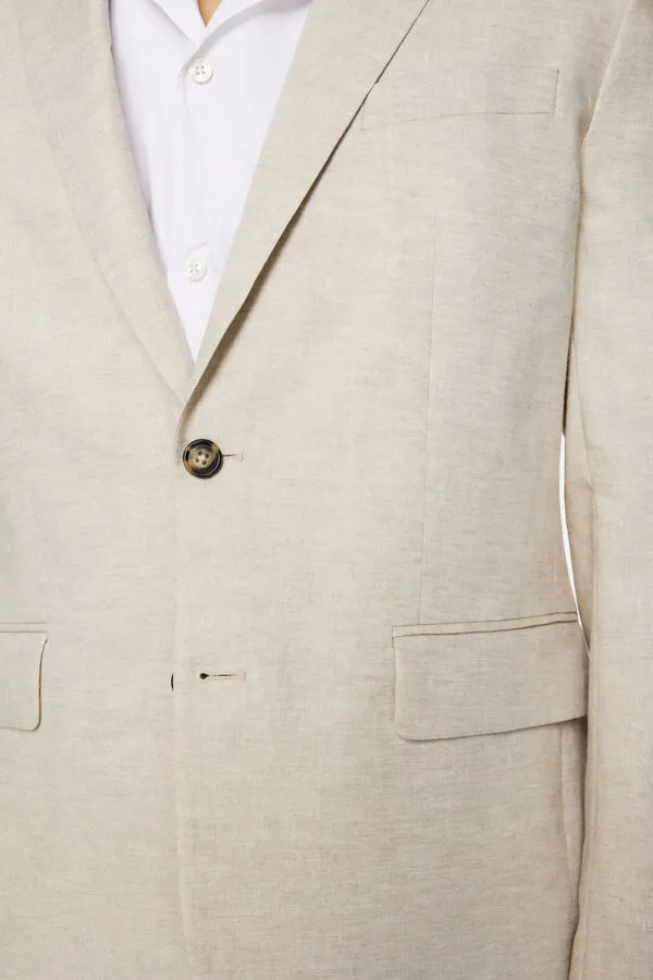 Elton Super Linen Blazer