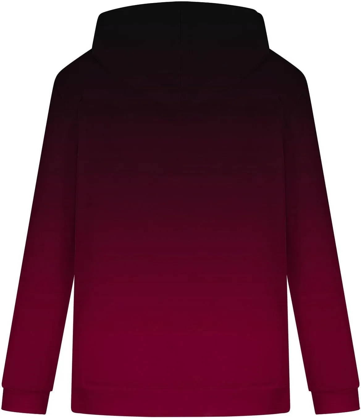 Fashion Ombre Tie Dye Hoodie for Teen Mens, Men Casual Long Sleeve Hooded Pullover Gradient Big Tall Hoody Sweatshirt