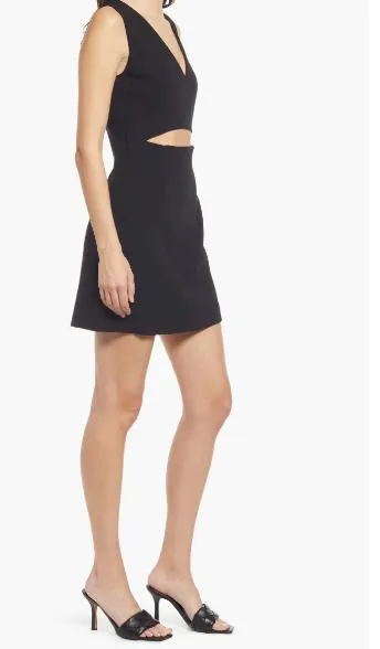 French Connection Black Mini Dress