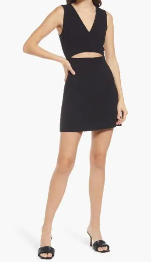 French Connection Black Mini Dress