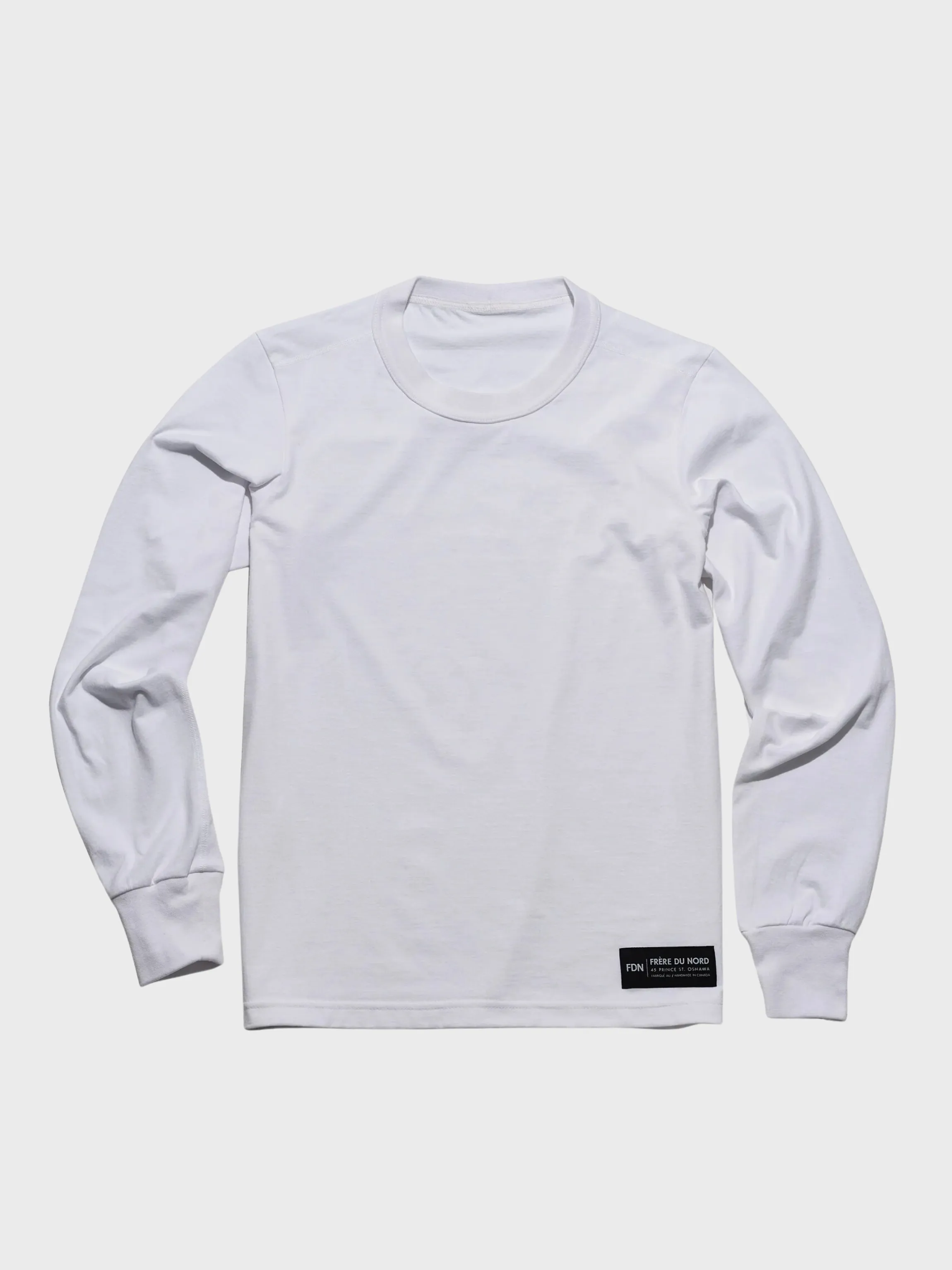 Frere Du Nord Long Sleeve T Shirt White