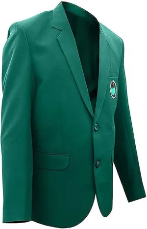 Golf Green Tournament Blazer Coat Jacket | Lightweight Cotton Sports Jacket