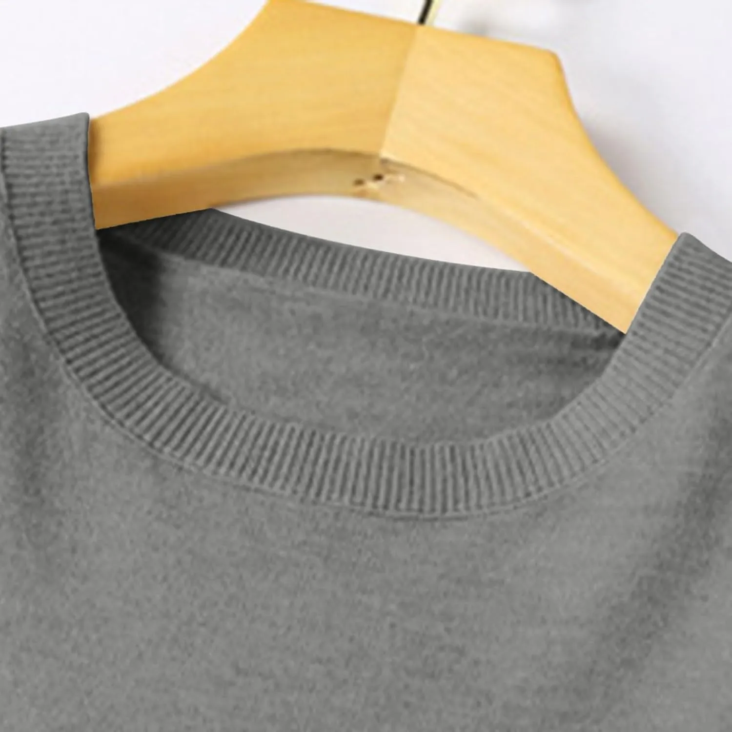 Gumipy Women Cashmere Sweater Crewneck Long Sleeve Oversized Sweaters Soft Knit Cashmere Sweaters Trendy Tunic Sweaters