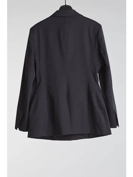 Hache Fitted Navy Blazer