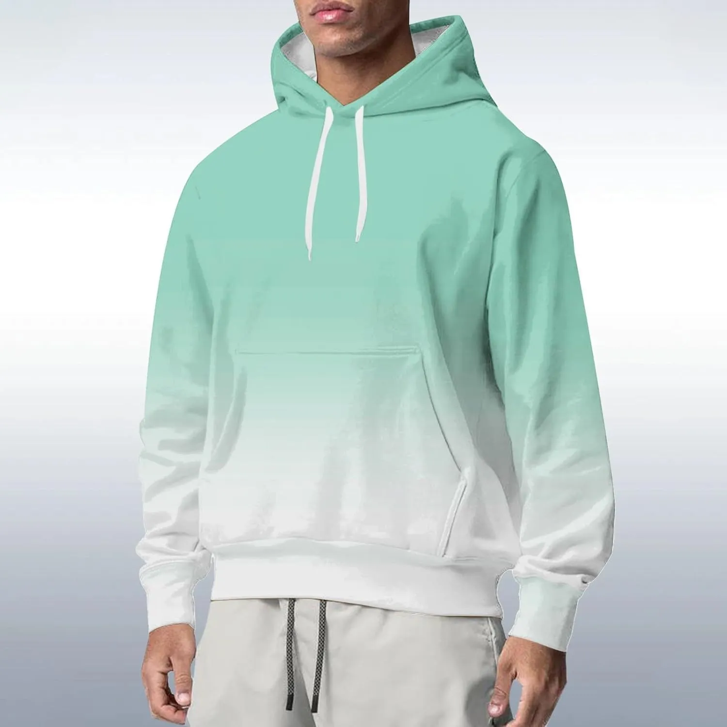 Heavyweight Hoodie Sports Outdoor Daily Sports Basic Casual Spring And Autumn Clothing Hooded Sweatshirt Long Sleeve