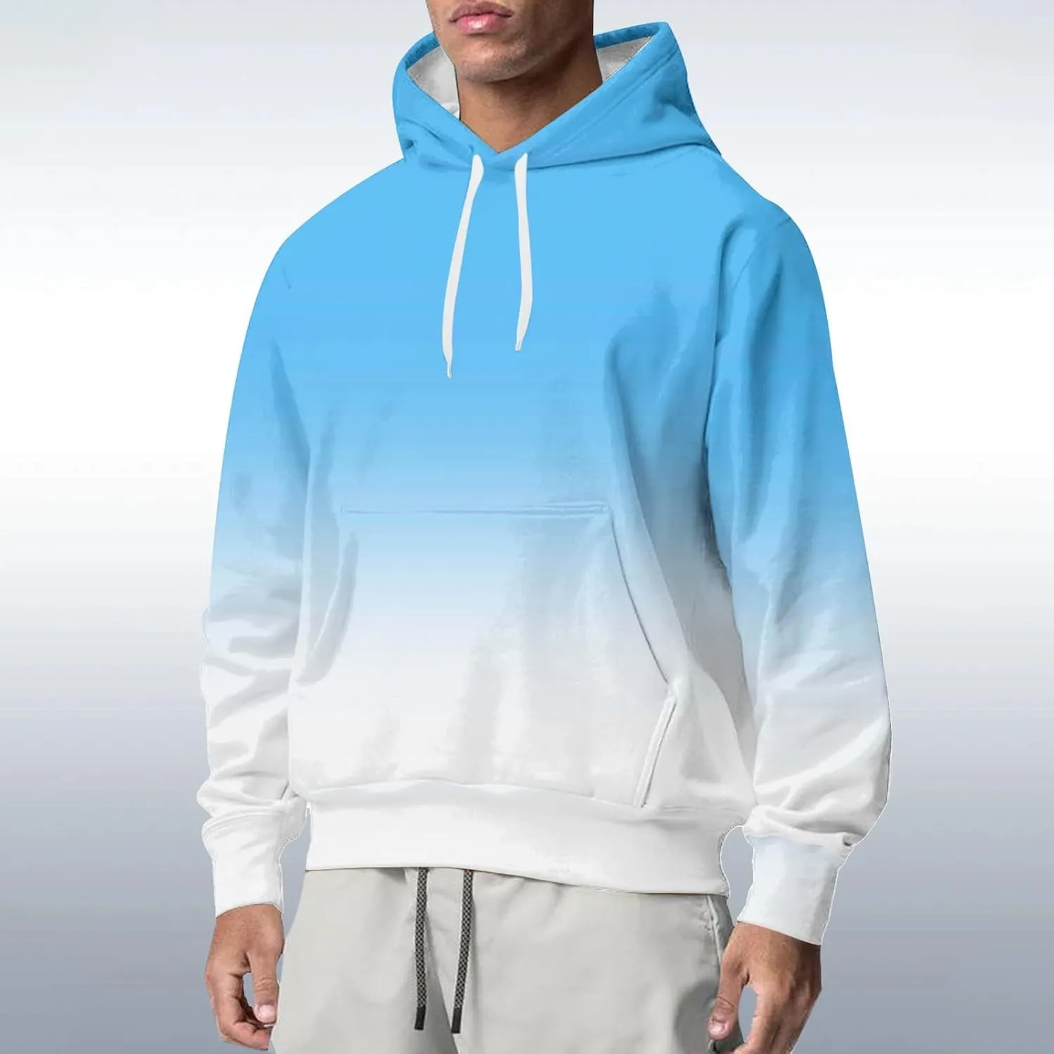 Heavyweight Hoodie Sports Outdoor Daily Sports Basic Casual Spring And Autumn Clothing Hooded Sweatshirt Long Sleeve