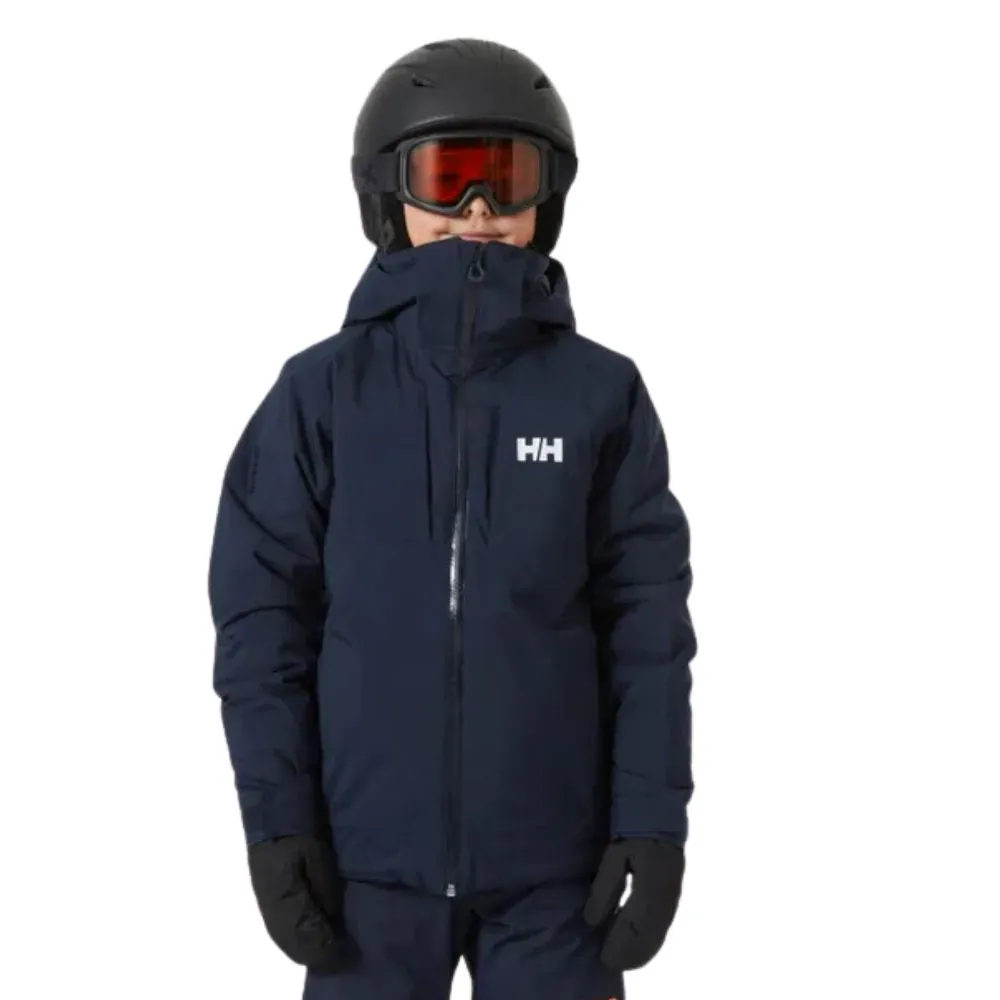 Helly Hansen Youth Boys Alpha Ski Jacket - Navy