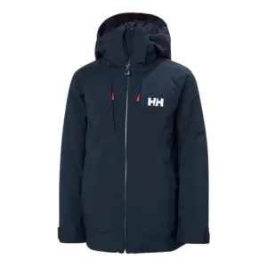 Helly Hansen Youth Boys Alpha Ski Jacket - Navy